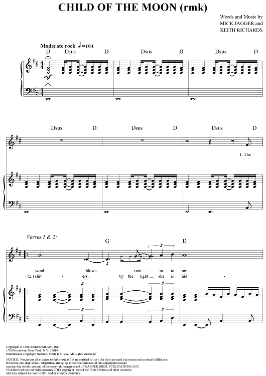 Child of the Moon (rmk)