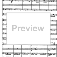 Music for wind quintet Op.20 - Score