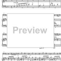 Sonata No. 5 D Major Op.102 No. 2 - Score