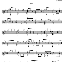 Valses Faciles Op. 7