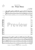 Air - Water Music - Score