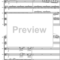 String Quintet G Major Op.33 - Score