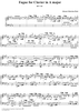 Fugue for Clavier in A Major, BWV949