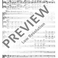Echolieder-Suite - Choral Score