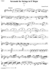 Serenade for Strings in E Major, Op. 22 - Violin 1