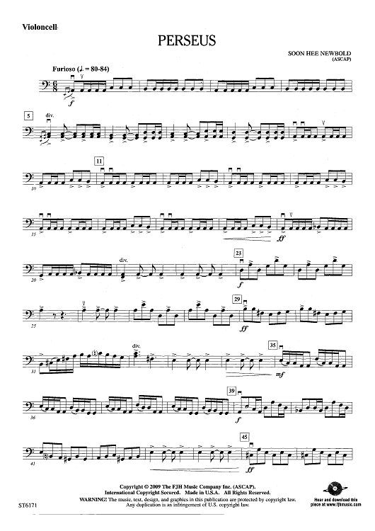 Perseus - Violoncello