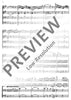 Sonata per archi in A major - Score