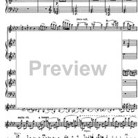 Valse-scherzo for Violin and Orchestra in C major (C-dur) - Score