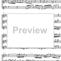 Three Part Sinfonia No.13 BWV 799 a minor - Score