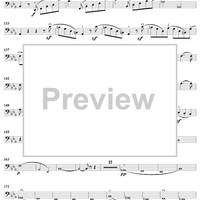 String Octet in E-flat Major, Op. 20 - Cello 2