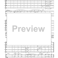 Concerto No. 1 for Organ and Brass Quintet - Score