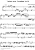 Variants to the Praeludium X for Clavier