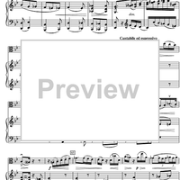 Sonata d minor - Score