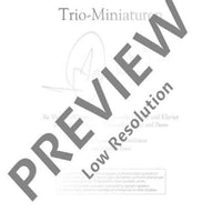 Trio Miniatures - Score and Parts