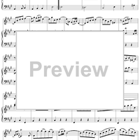 Suite in A major for Violin and Keyboard, no. 6: Menuet