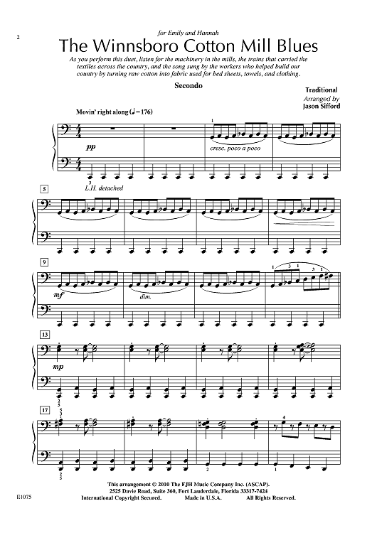 The Winnsboro Cotton Mill Blues