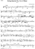 String Quartet No. 2 in A Minor, Op. 13 - Violin 1