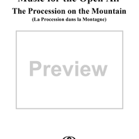 The Procession on the Mountain, from "Music for the Open Air", Op. 44