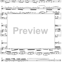 Sonata No. 1 in G Major, Movement 1 - Piano Score