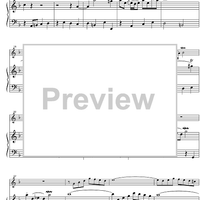 Partita No. 3 d minor - Score