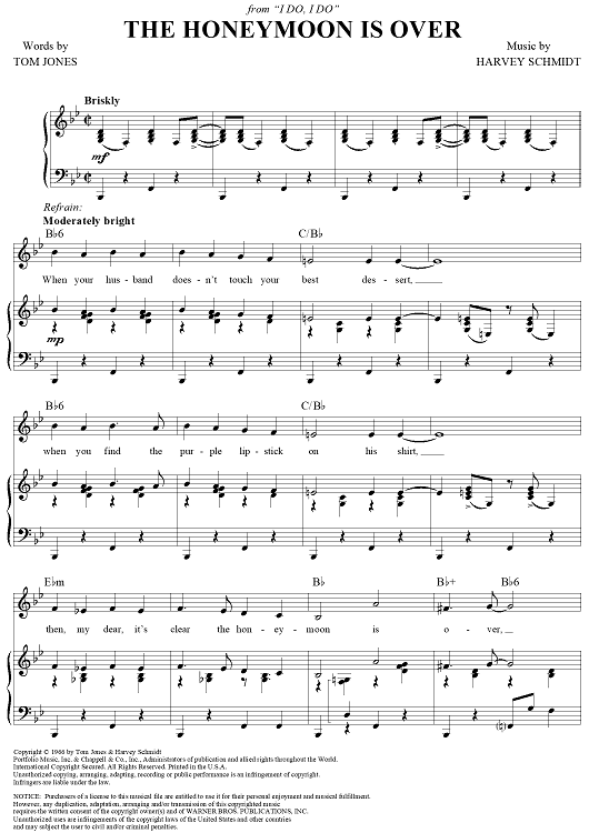 The Honeymoon Is Over