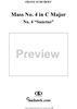 Mass No. 4 in C Major, Op. 48, D452: No. 4, Sanctus