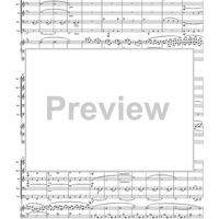 Concerto No. 1 for Organ and Brass Quintet - Score