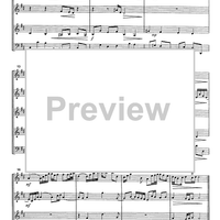 Famous Air from the Suite in D Major - Full Score