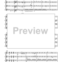 Quartet (Sonata in C major, Op. 15) - Score