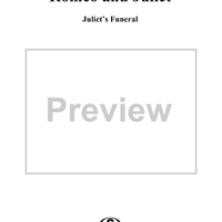 Romeo and Juliet, No. 5. Juliet's Funeral: "Jetez des fleurs pour la vierge expirée!"