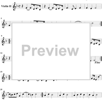 Water Music Suite No. 1 in F Major, No. 6: Air - Violin 2