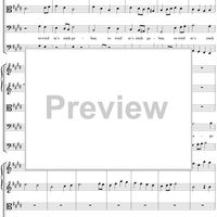 Wahrlich, ich sage euch - No. 1 from Cantata no. 86, BWV86