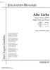 Alte Liebe Op.72 No. 1