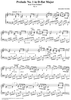 Prelude No. 1 in D-flat major