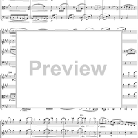 String Quartet No. 2, Movement 4 - Score
