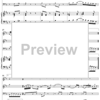 Trio Sonata No. 1 in D Major - Piano Score