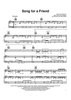 Song For A Friend