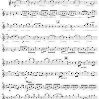 Six Easy Duets, Op. 145-A - Flute 2