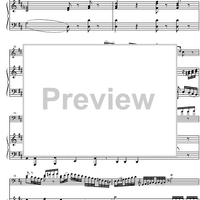 Concerto D Major - Score