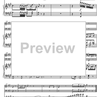 Piano Trio No. 4 E Major KV542 - Score