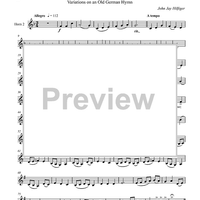 Praise to the Lord - Horn 2