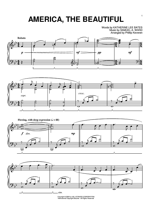 America, The Beautiful