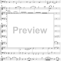 Trio in A Major Op. 3, No. 5 - Score