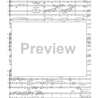 Concerto No. 2 for Organ and Brass Quintet - Score