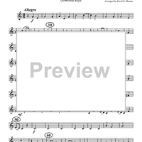 And the Glory of the Lord - Horn in F (plus optional part for Trombone)