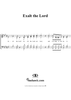 Exalt The Lord