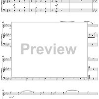 Fantaisie in A Major, Op. 124 - Harp Score