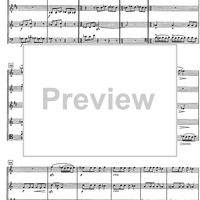 Quintet in F - Score