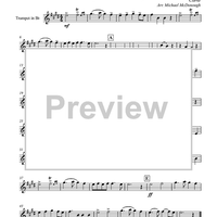 Trumpet Voluntary - Trumpet in B-flat