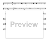 Fünffstimmigter blasender Music - Horn